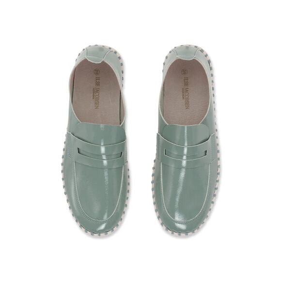 Ilse Jacobsen™ Tulip 3865 Loafer in Bleached Patent Leather, Size 8 / 39 - Picture 1 of 7
